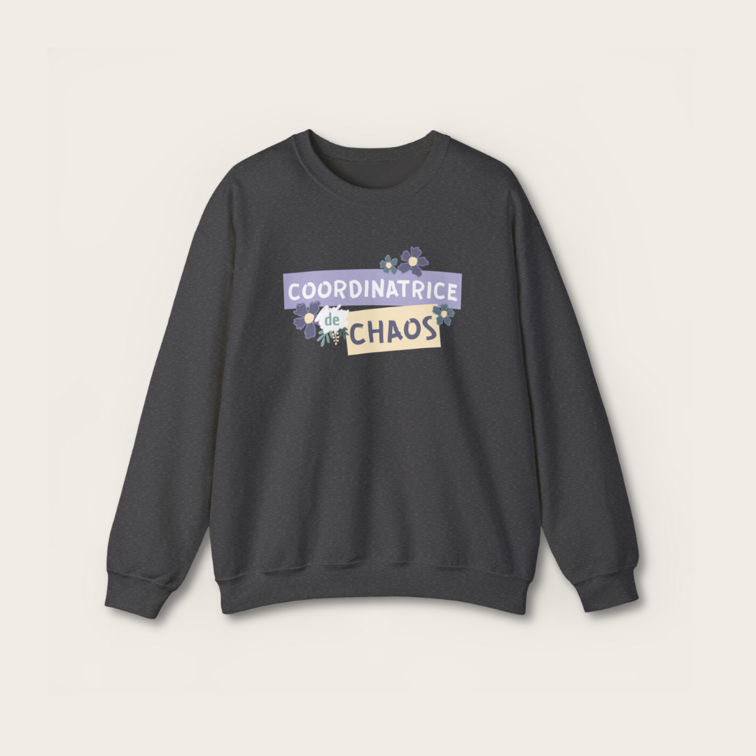 Sweatshirt unisexe - Coordinatrice de chaos