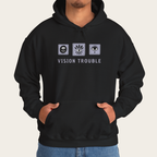 Sweat à capuche unisexe - Vision trouble