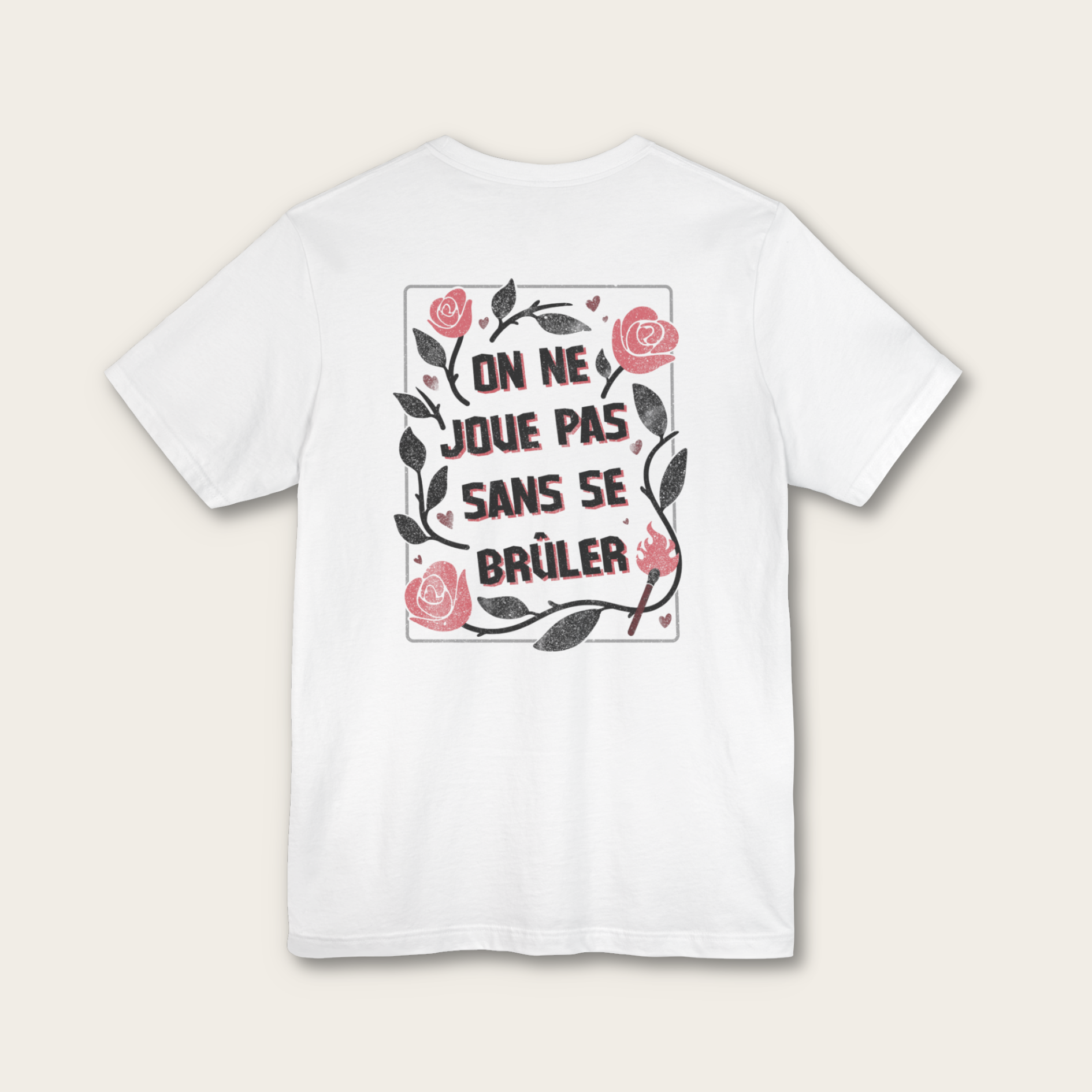 T-shirt unisexe - Le feu de l'amour