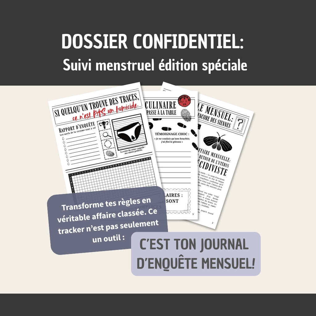 Suivi menstruel (PDF) - Scène de crime