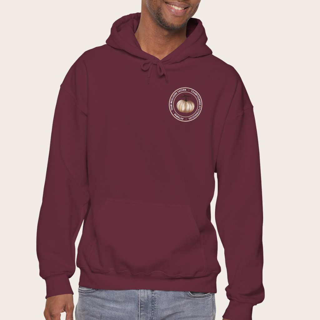 Sweat à capuche unisexe - Même les arbres savent lâcher prise