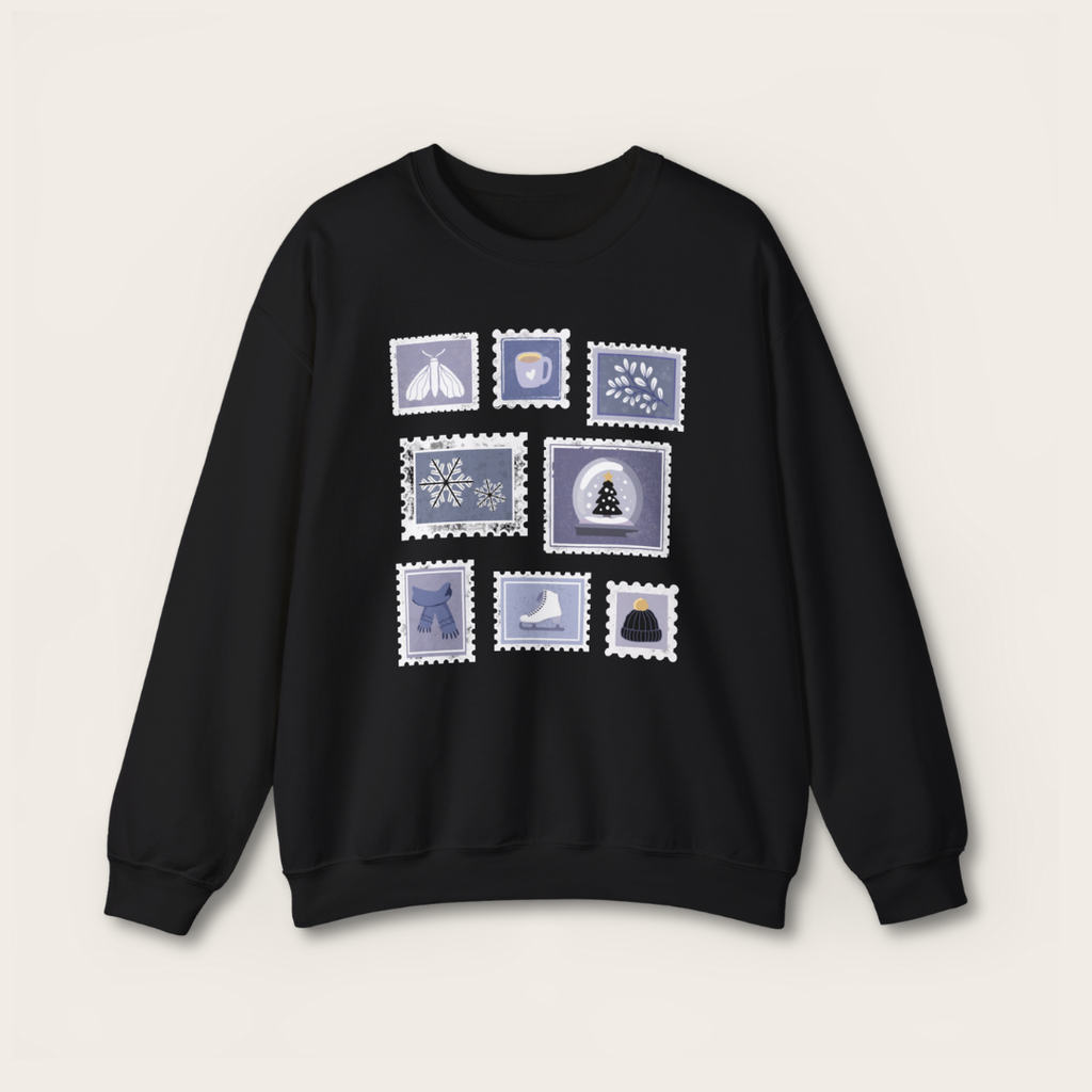 Sweatshirt unisexe - Bleu neige