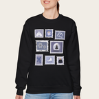 Sweatshirt unisexe - Bleu neige
