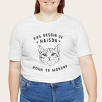 T-shirt unisexe - Les chats mordent