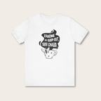 T-shirt blanc unisexe - L'arôme du burn-out