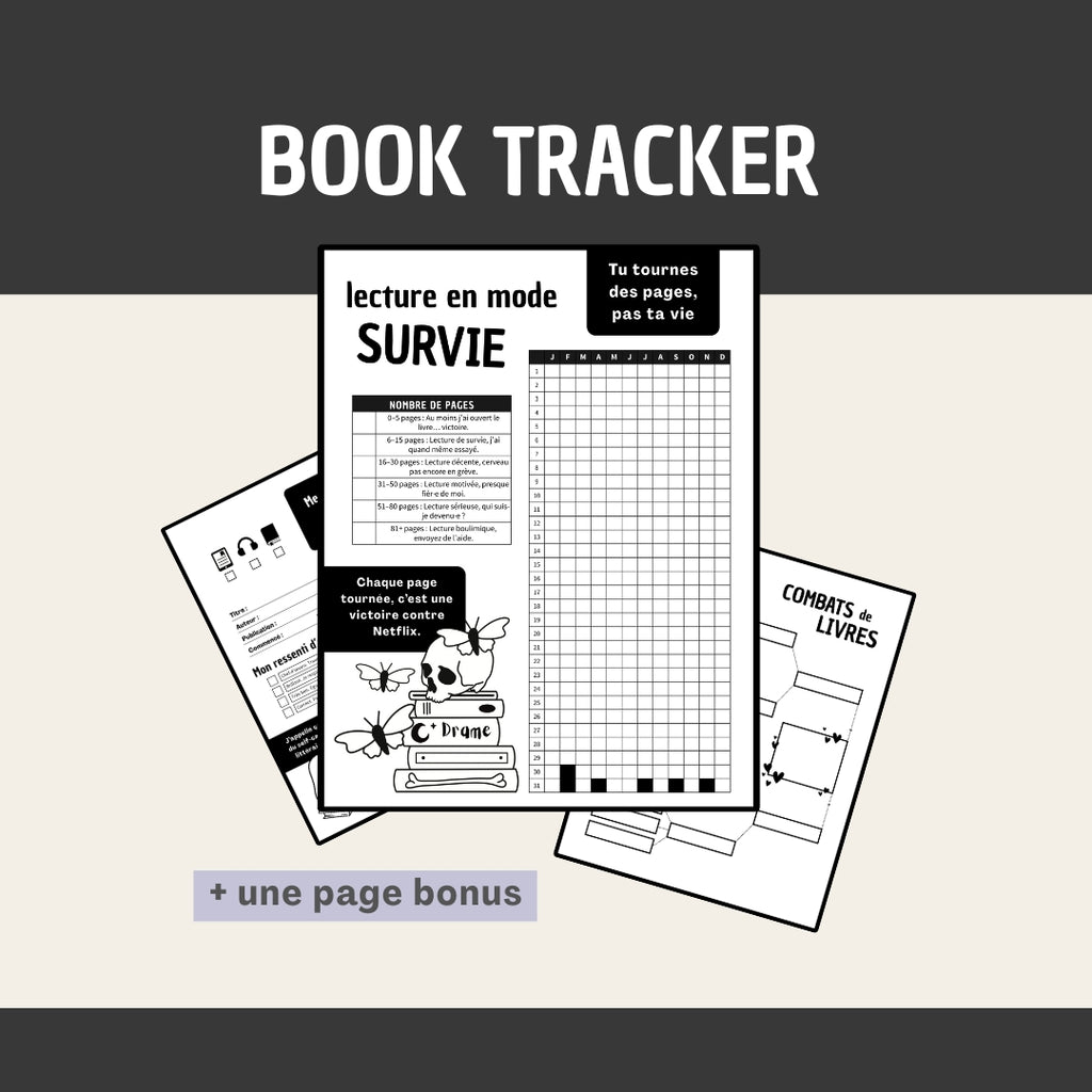 Book tracker (PDF) - Vision trouble
