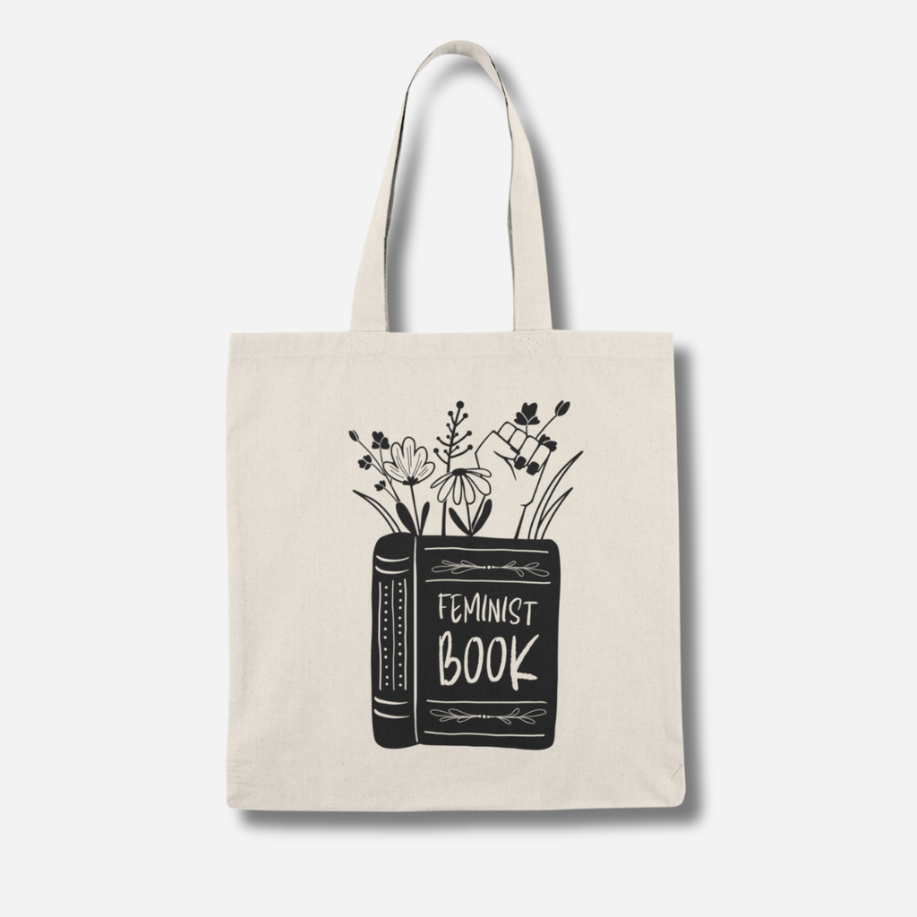 Tote bag (15 x 16) - Feminist book
