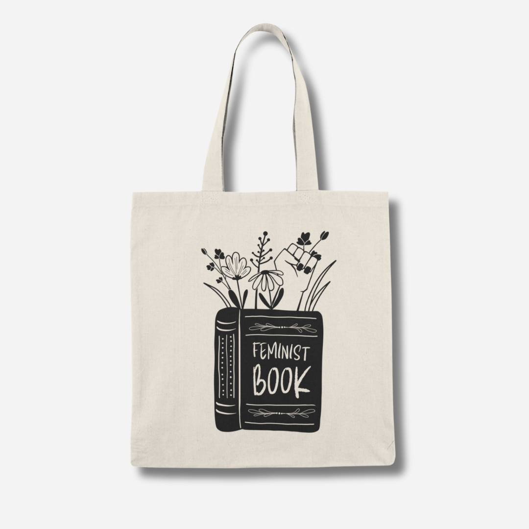 Tote bag (15 x 16) - Feminist book