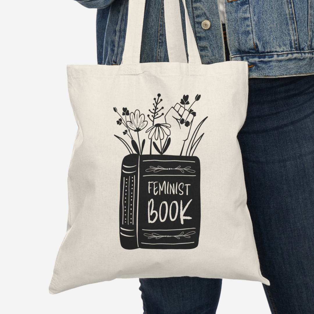 Tote bag (15 x 16) - Feminist book