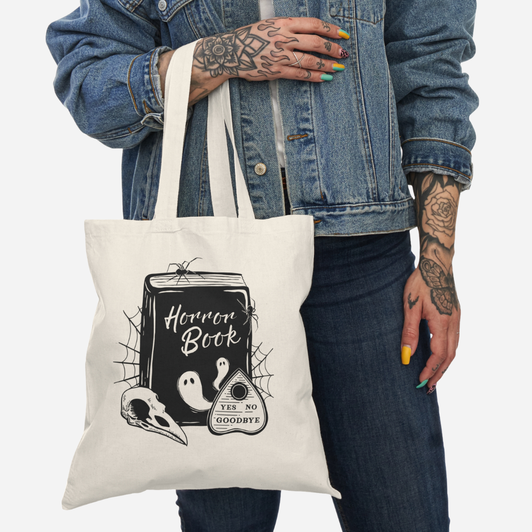 Tote bag ( 15 x 16 ) - Horror book